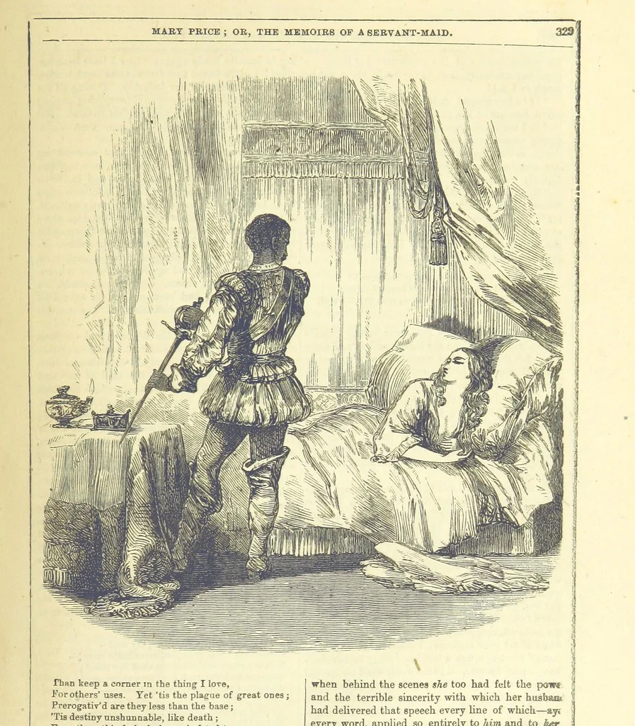An illustration from Mary Price, etc, 1880, leaf 341