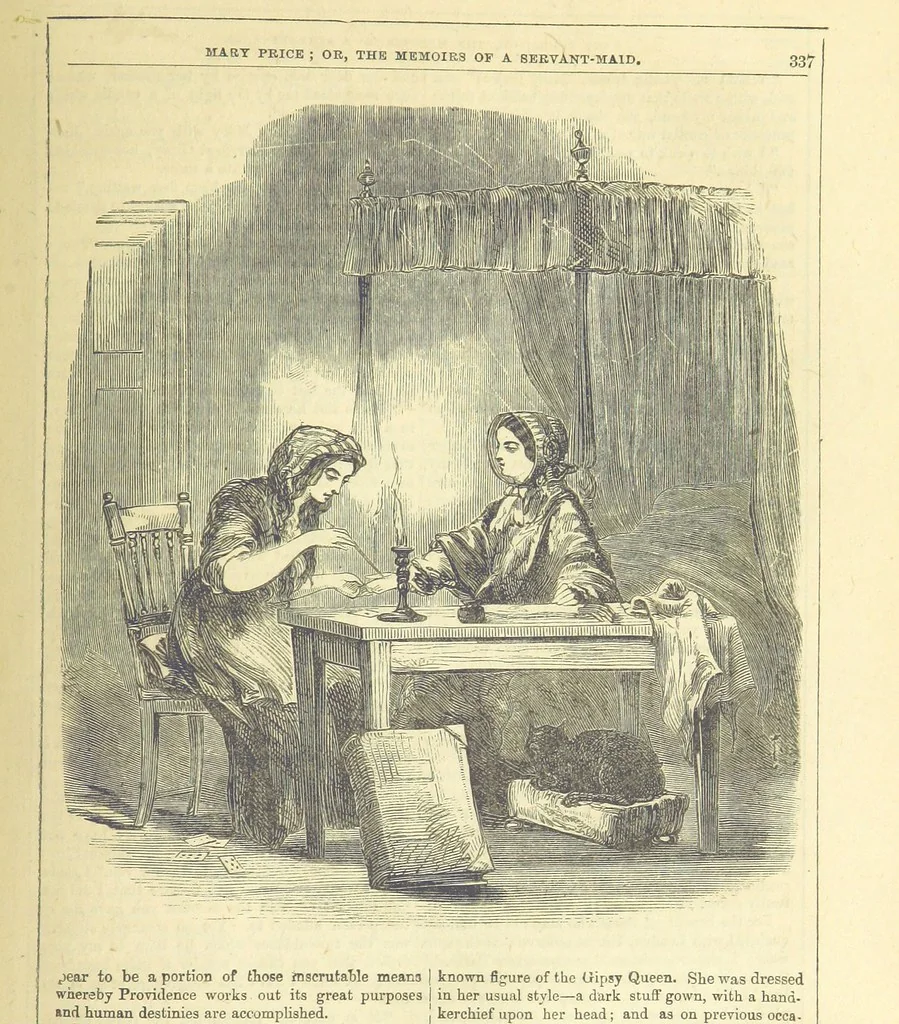 An illustration from Mary Price, etc, 1880, leaf 349