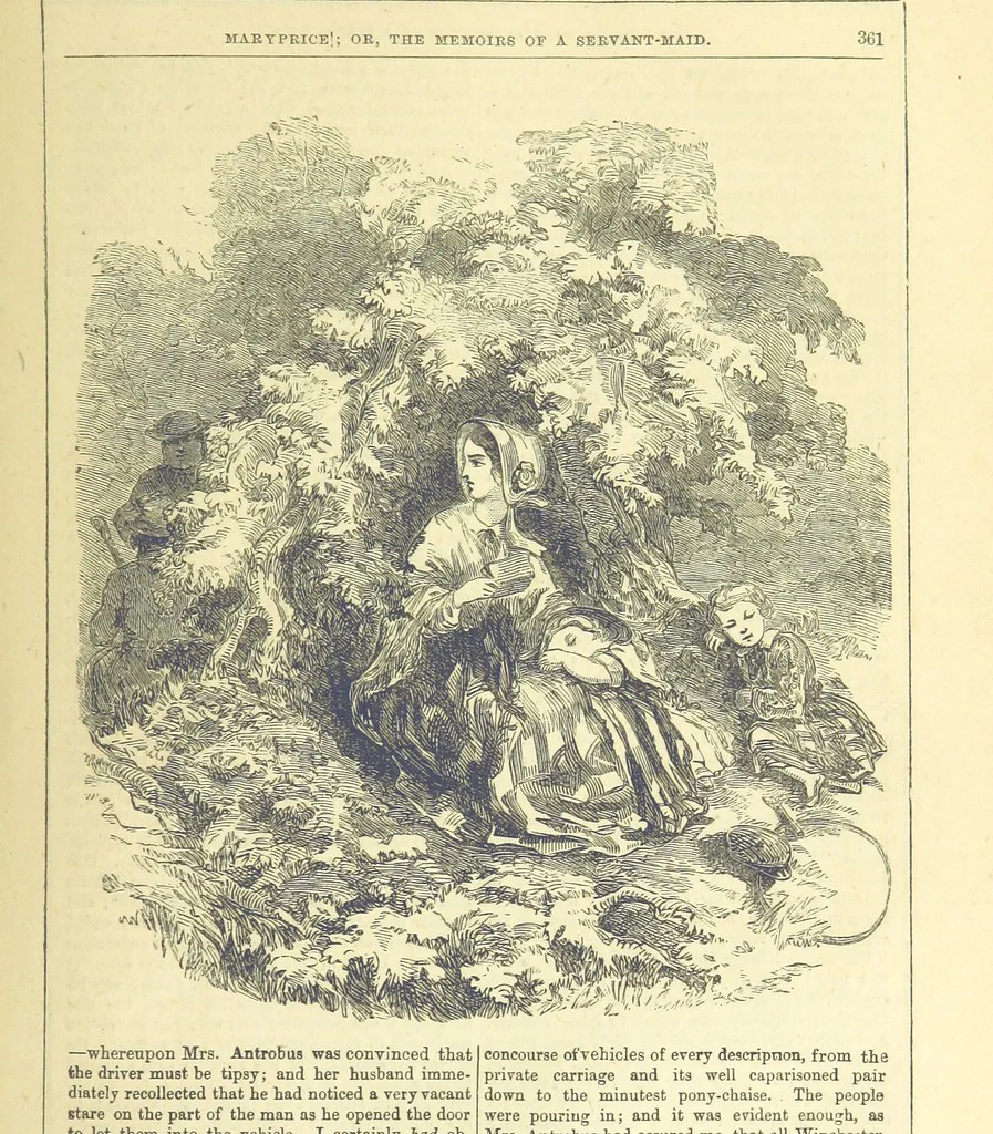 An illustration from Mary Price, etc, 1880, leaf 373