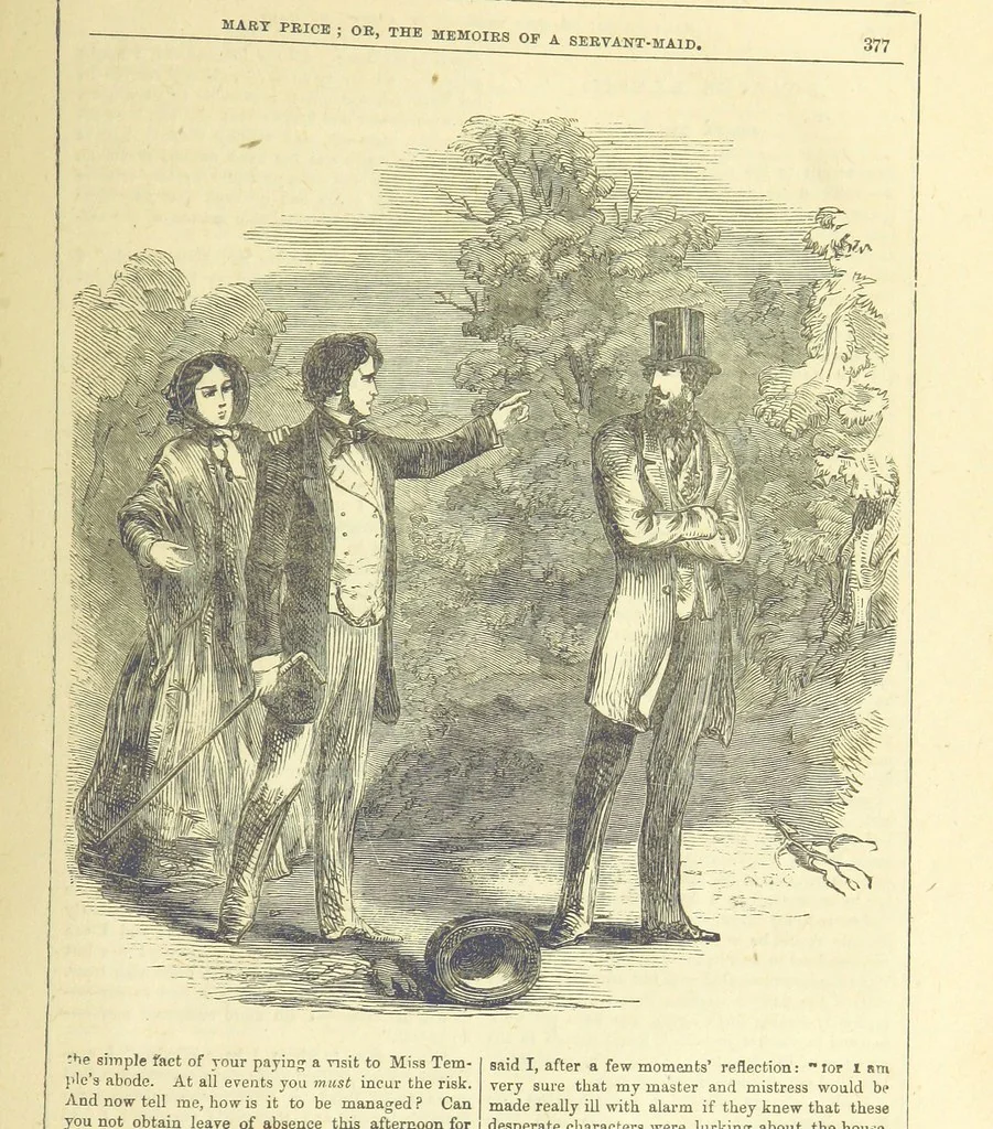 An illustration from Mary Price, etc, 1880, leaf 389