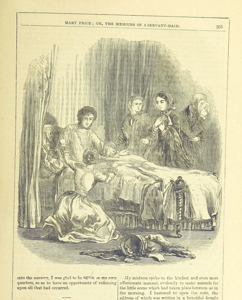 An illustration from Mary Price, etc, 1880, leaf 397