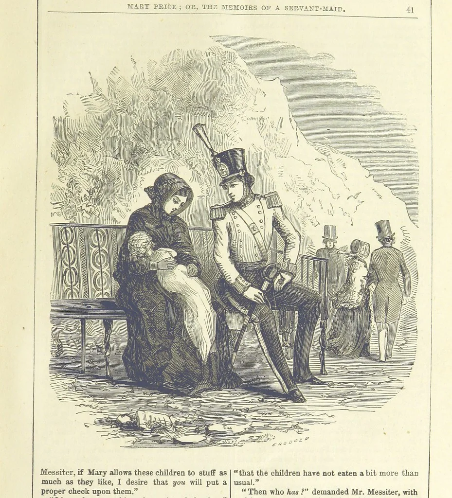 An illustration from Mary Price, etc, 1880, leaf 53