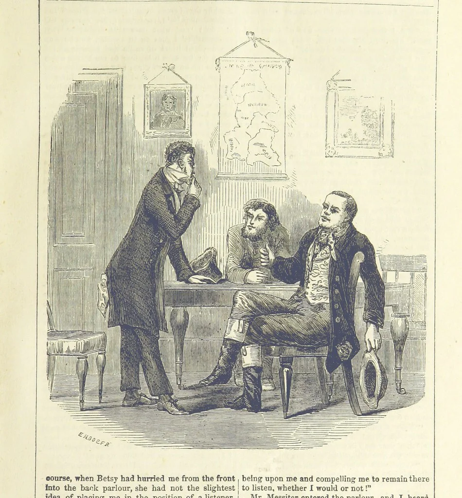 An illustration from Mary Price, etc, 1880, leaf 61