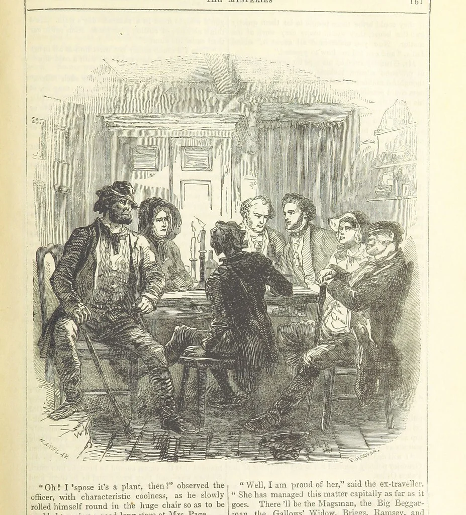An illustration from The Mysteries of the Court of London ... With ... illustrations, 1849, leaf 177