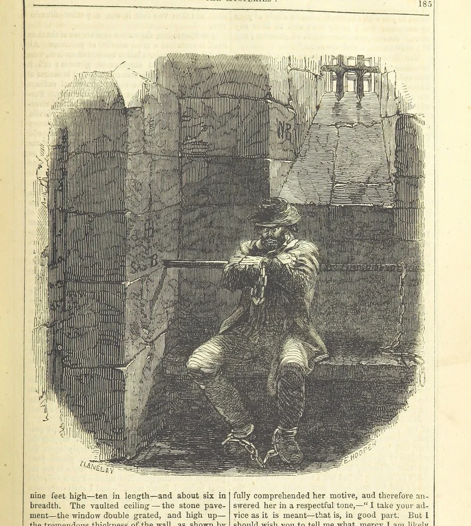 An illustration from The Mysteries of the Court of London ... With ... illustrations, 1849, leaf 201