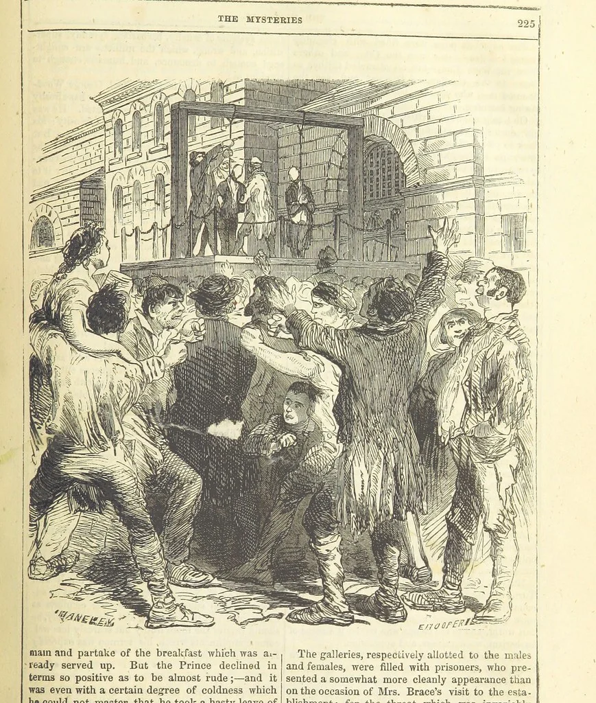 An illustration from The Mysteries of the Court of London ... With ... illustrations, 1849, leaf 241