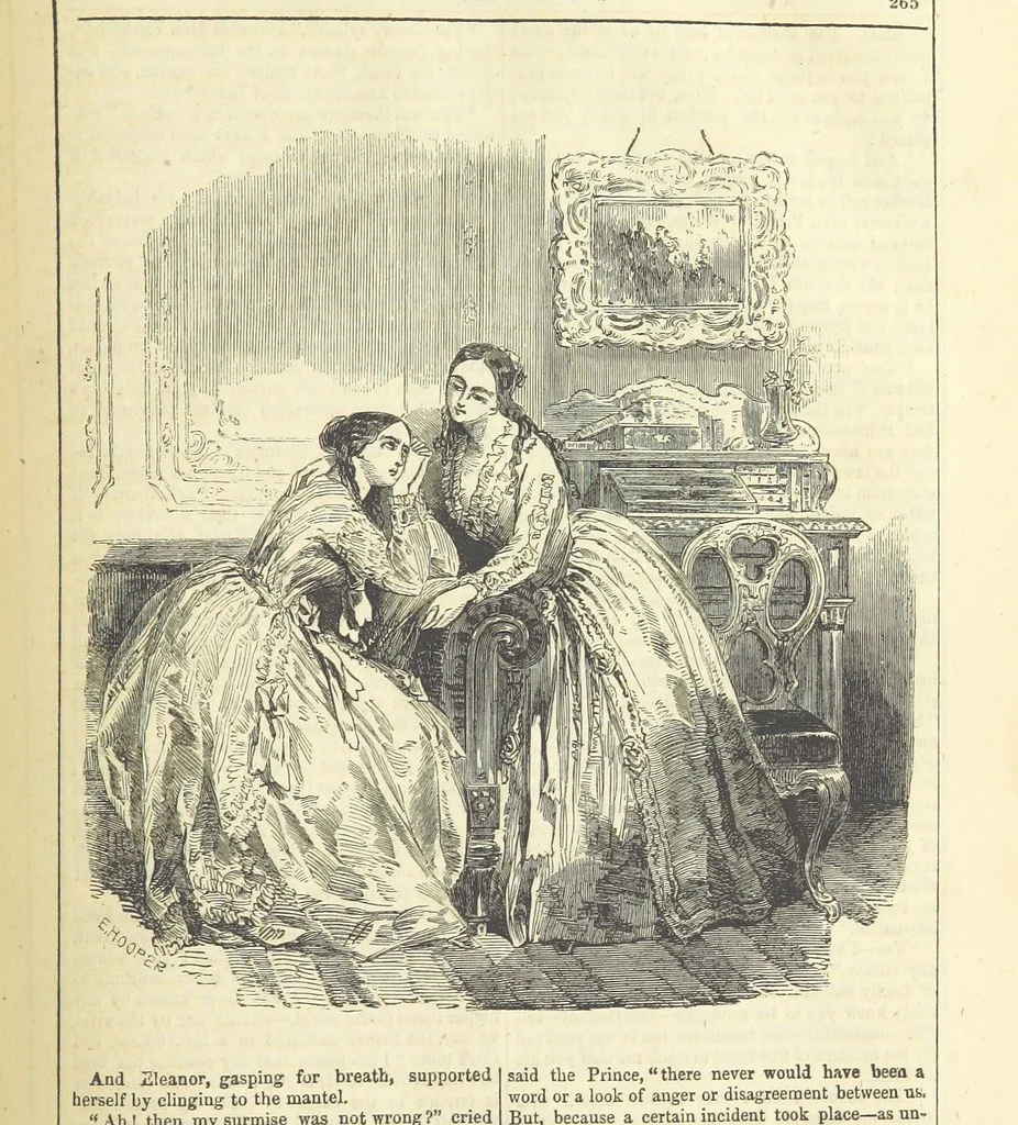 An illustration from The Mysteries of the Court of London ... With ... illustrations, 1849, leaf 281