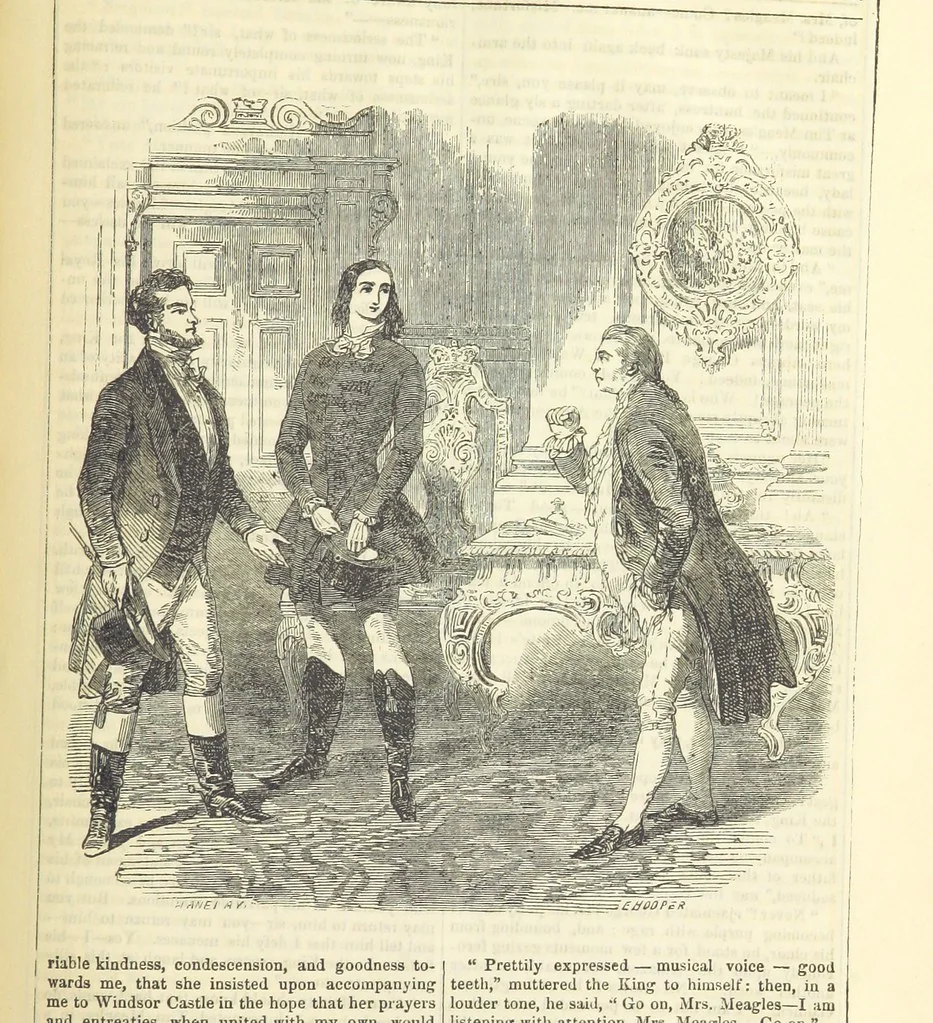 An illustration from The Mysteries of the Court of London ... With ... illustrations, 1849, leaf 305