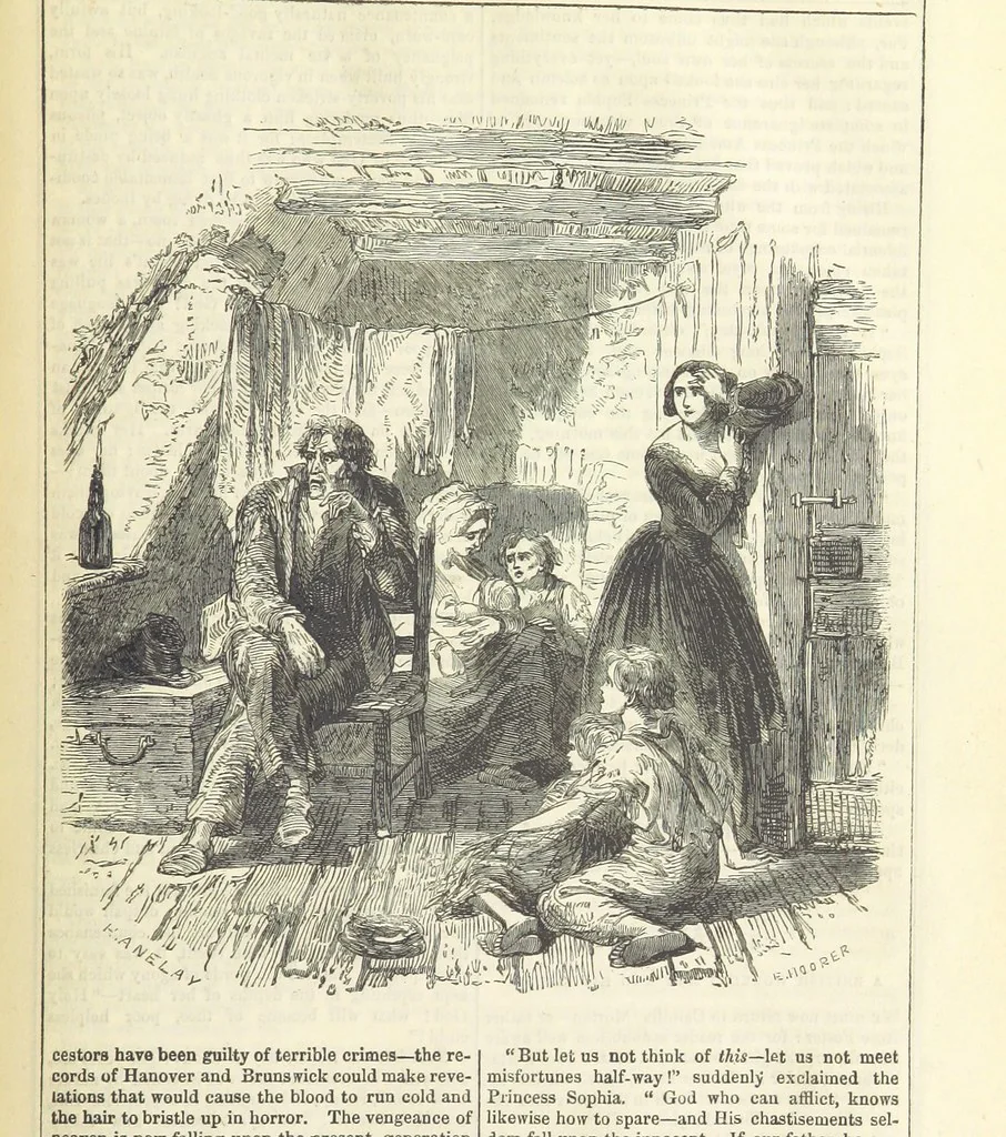 An illustration from The Mysteries of the Court of London ... With ... illustrations, 1849, leaf 353