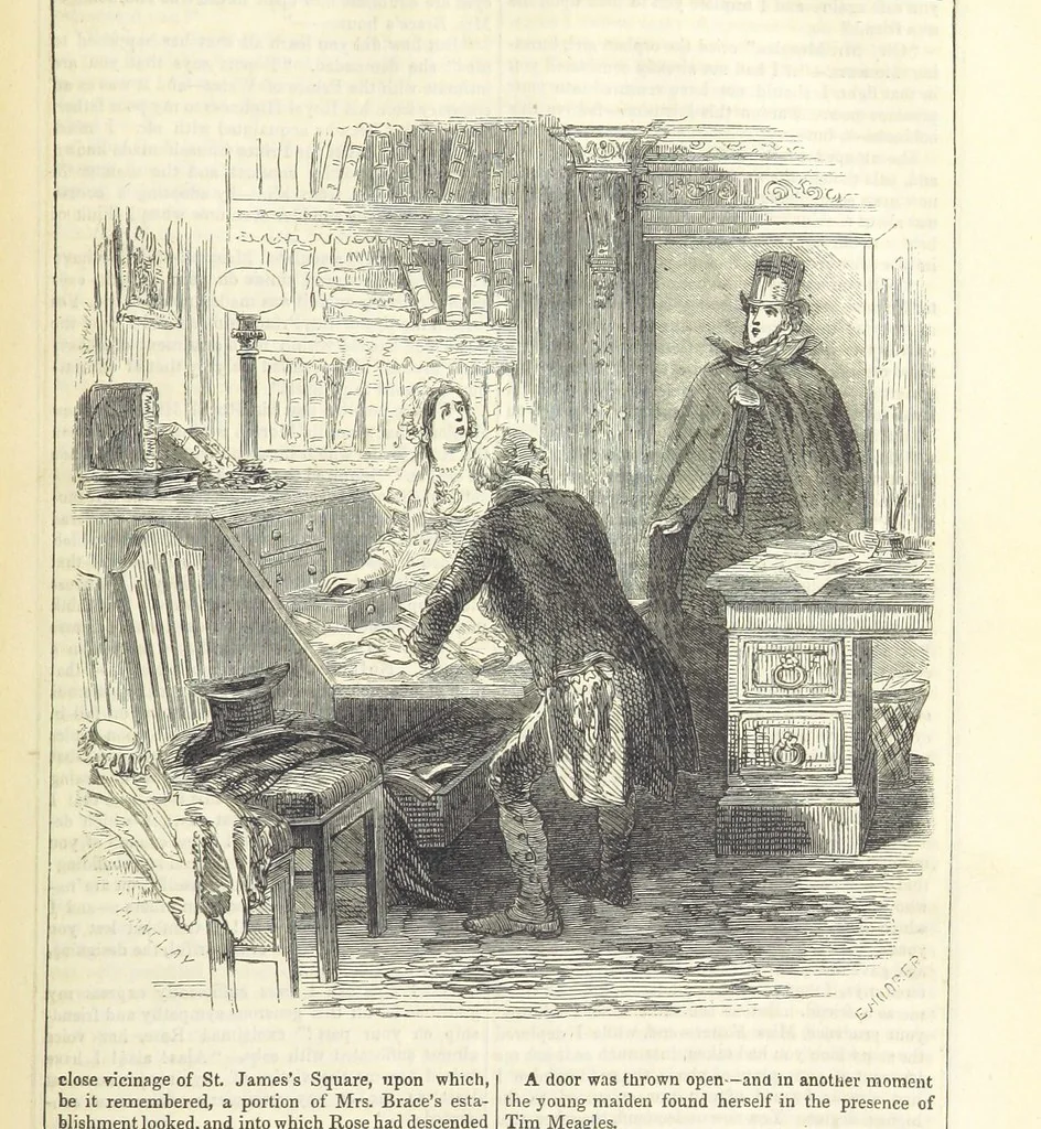 An illustration from The Mysteries of the Court of London ... With ... illustrations, 1849, leaf 361