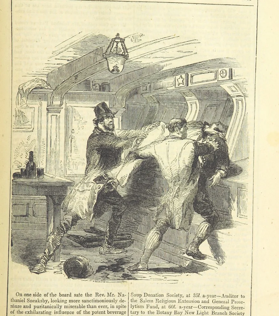 An illustration from The Mysteries of the Court of London ... With ... illustrations, 1849, leaf 385
