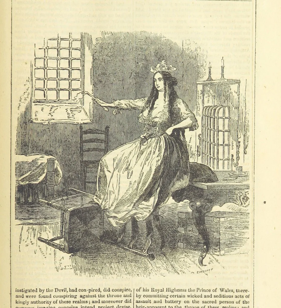 An illustration from The Mysteries of the Court of London ... With ... illustrations, 1849, leaf 409