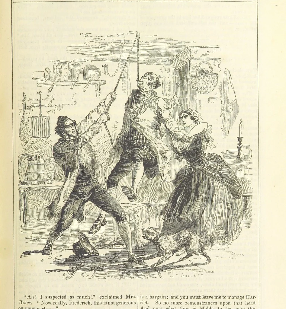 An illustration from The Mysteries of the Court of London ... With ... illustrations, 1849, leaf 137