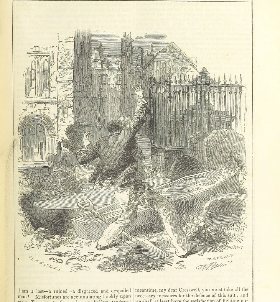 An illustration from The Mysteries of the Court of London ... With ... illustrations, 1849, leaf 153