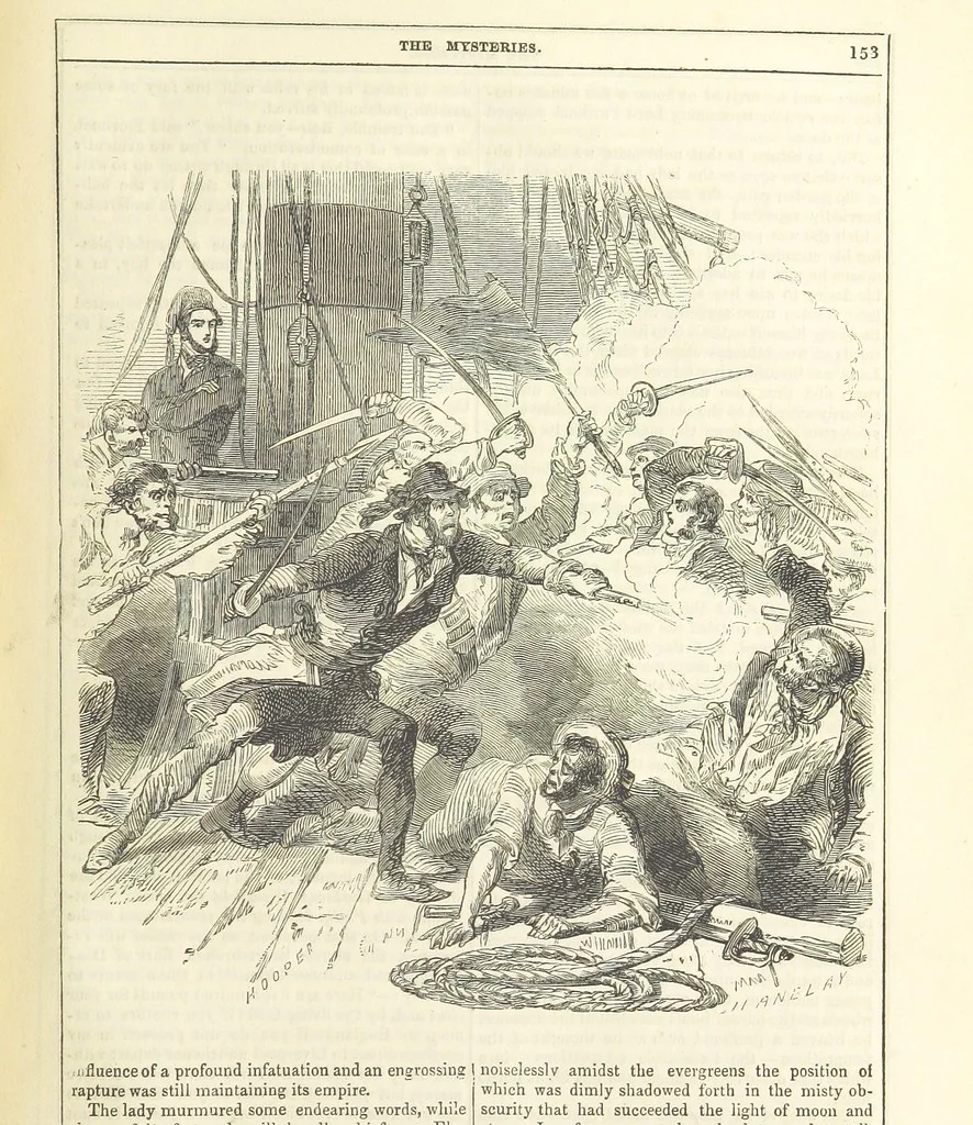 An illustration from The Mysteries of the Court of London ... With ... illustrations, 1849, leaf 169