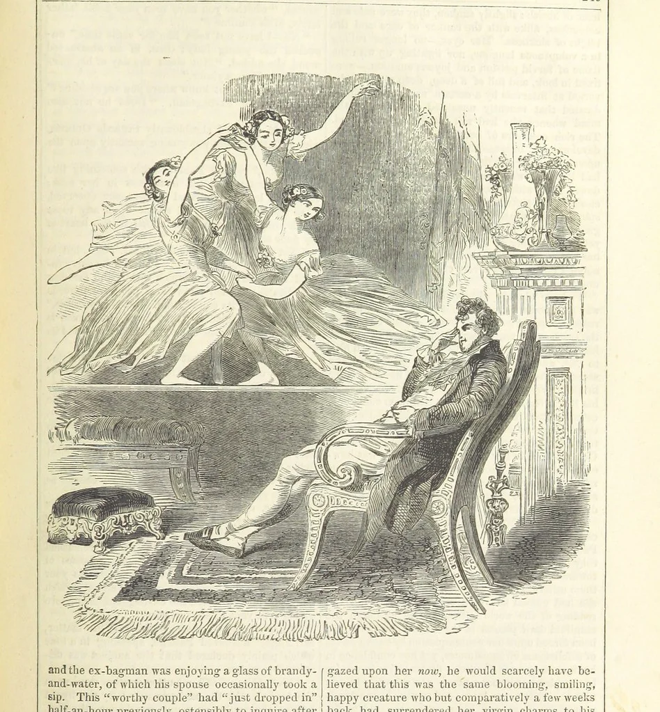 An illustration from The Mysteries of the Court of London ... With ... illustrations, 1849, leaf 265