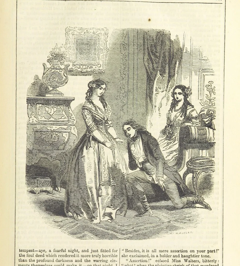 An illustration from The Mysteries of the Court of London ... With ... illustrations, 1849, leaf 353