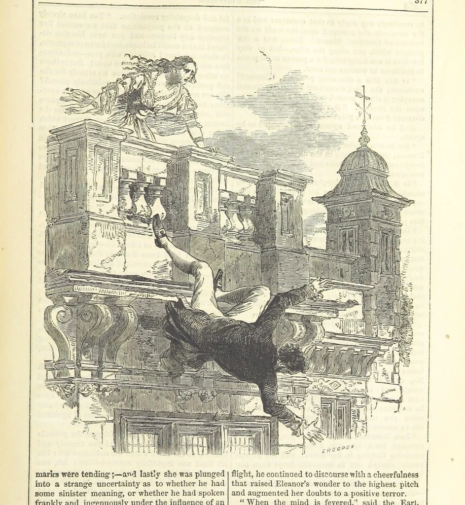 An illustration from The Mysteries of the Court of London ... With ... illustrations, 1849, leaf 393
