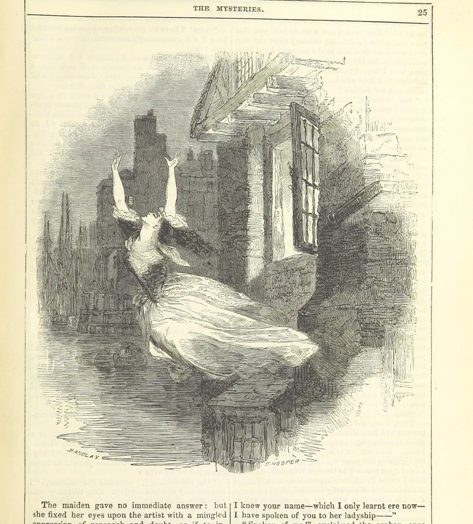 An illustration from The Mysteries of the Court of London ... With ... illustrations, 1849, leaf 41