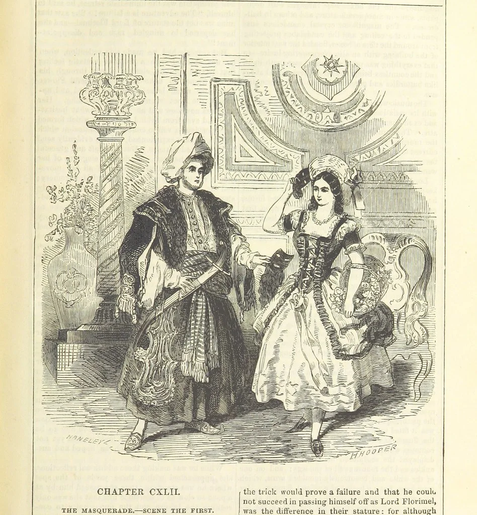 An illustration from The Mysteries of the Court of London ... With ... illustrations, 1849, leaf 89