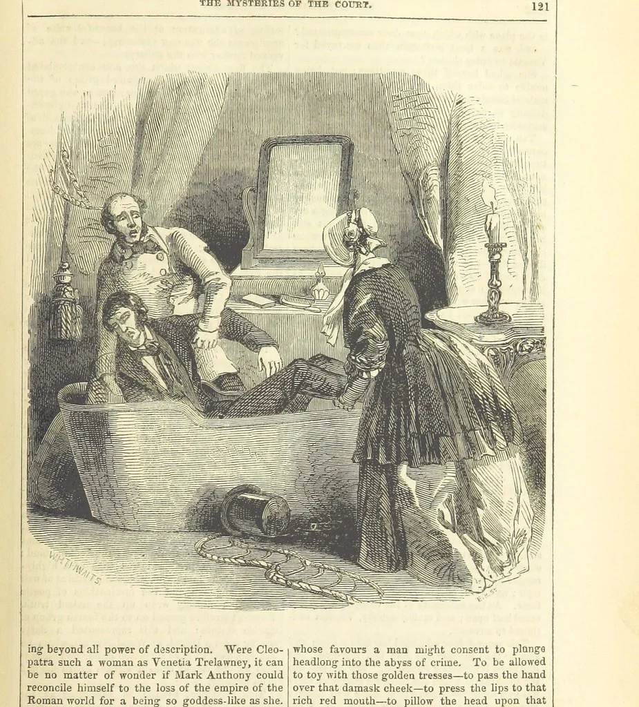 An illustration from The Mysteries of the Court of London ... With ... illustrations, 1849, leaf 137