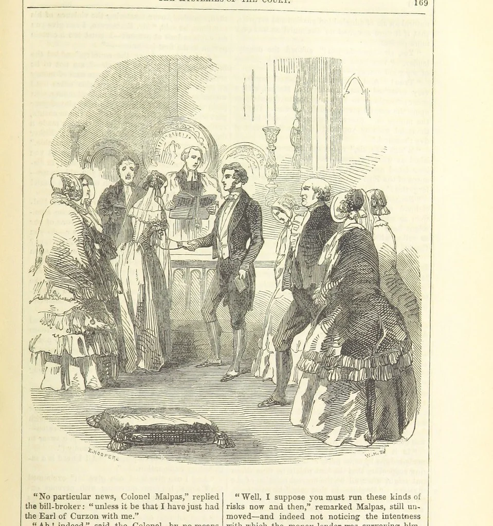 An illustration from The Mysteries of the Court of London ... With ... illustrations, 1849, leaf 185