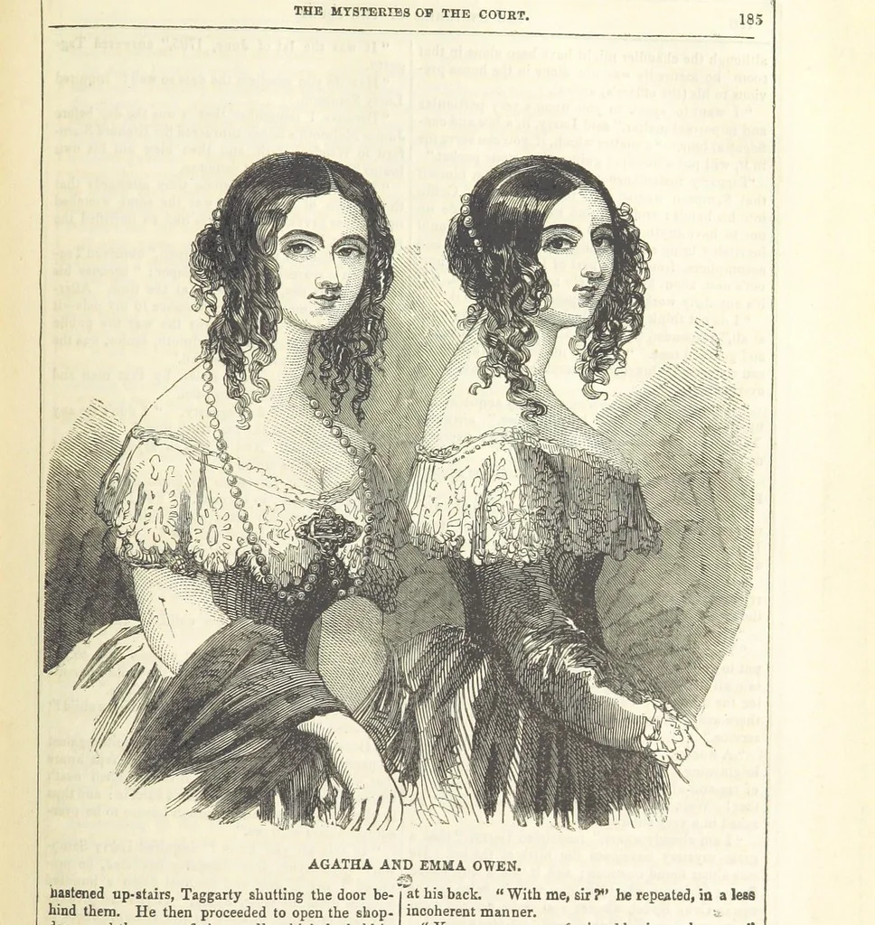 An illustration from The Mysteries of the Court of London ... With ... illustrations, 1849, leaf 201