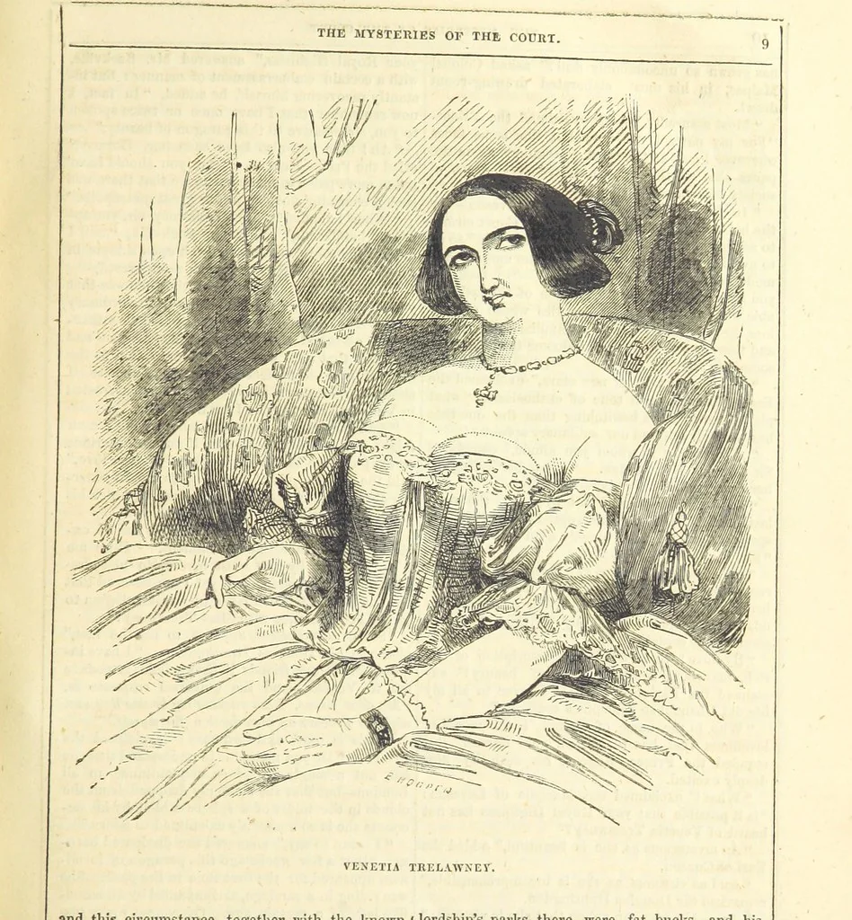 An illustration from The Mysteries of the Court of London ... With ... illustrations, 1849, leaf 25