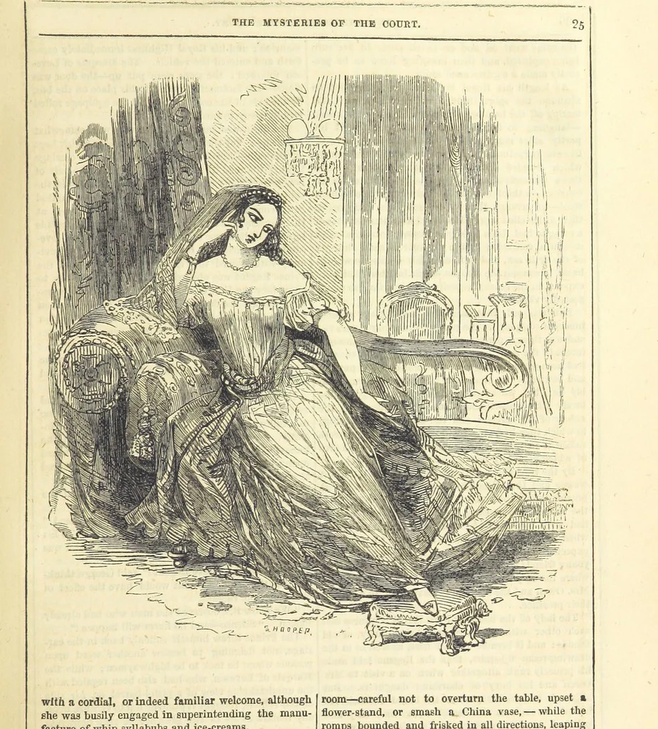 An illustration from The Mysteries of the Court of London ... With ... illustrations, 1849, leaf 41