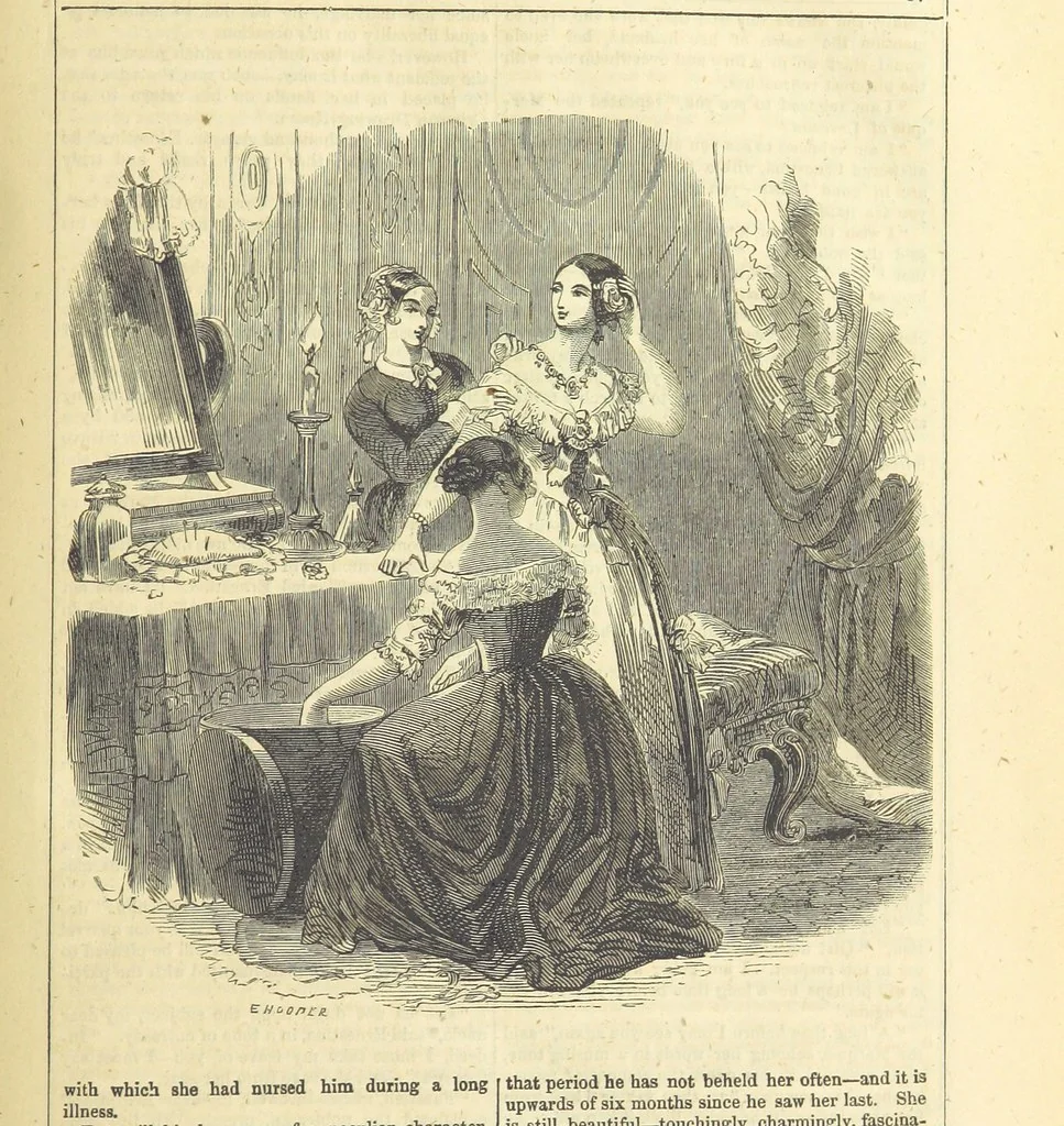 An illustration from The Mysteries of the Court of London ... With ... illustrations, 1849, leaf 73