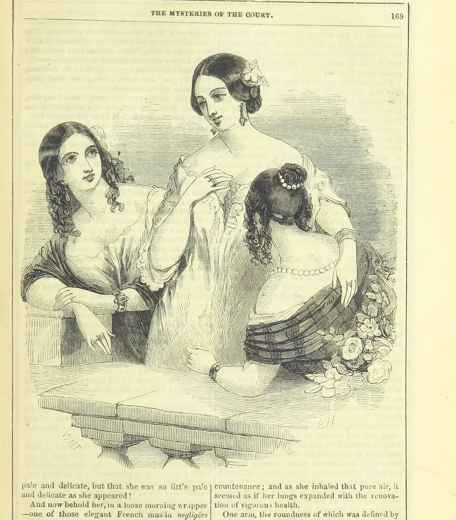 An illustration from The Mysteries of the Court of London ... With ... illustrations, 1849, leaf 185
