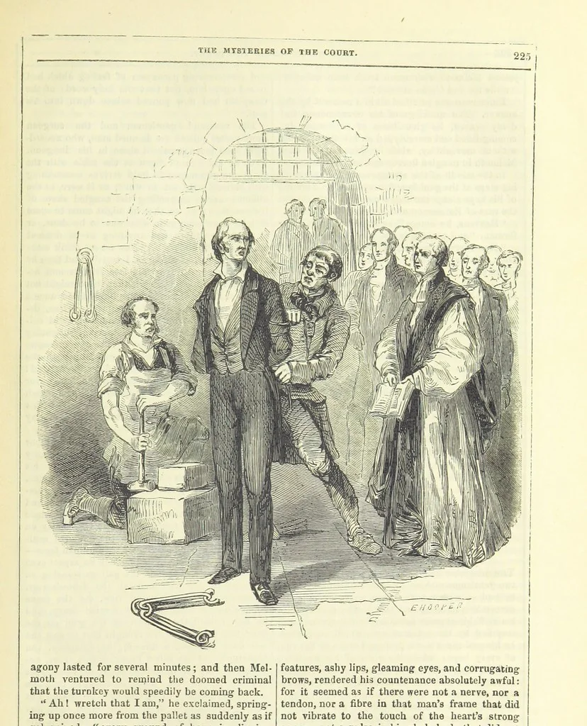 An illustration from The Mysteries of the Court of London ... With ... illustrations, 1849, leaf 241
