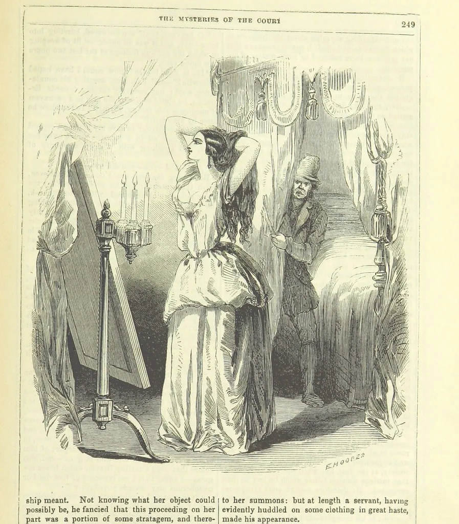 An illustration from The Mysteries of the Court of London ... With ... illustrations, 1849, leaf 265