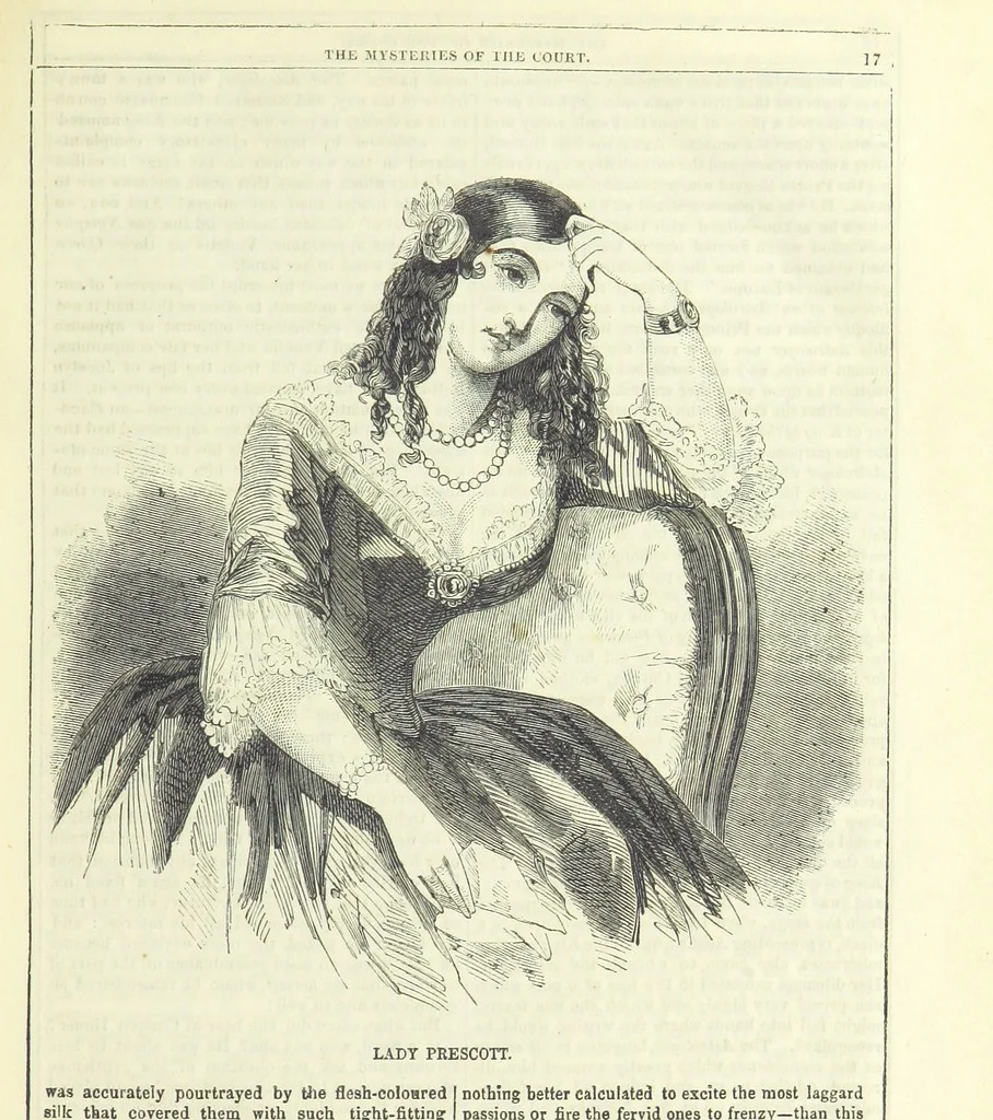An illustration from The Mysteries of the Court of London ... With ... illustrations, 1849, leaf 33