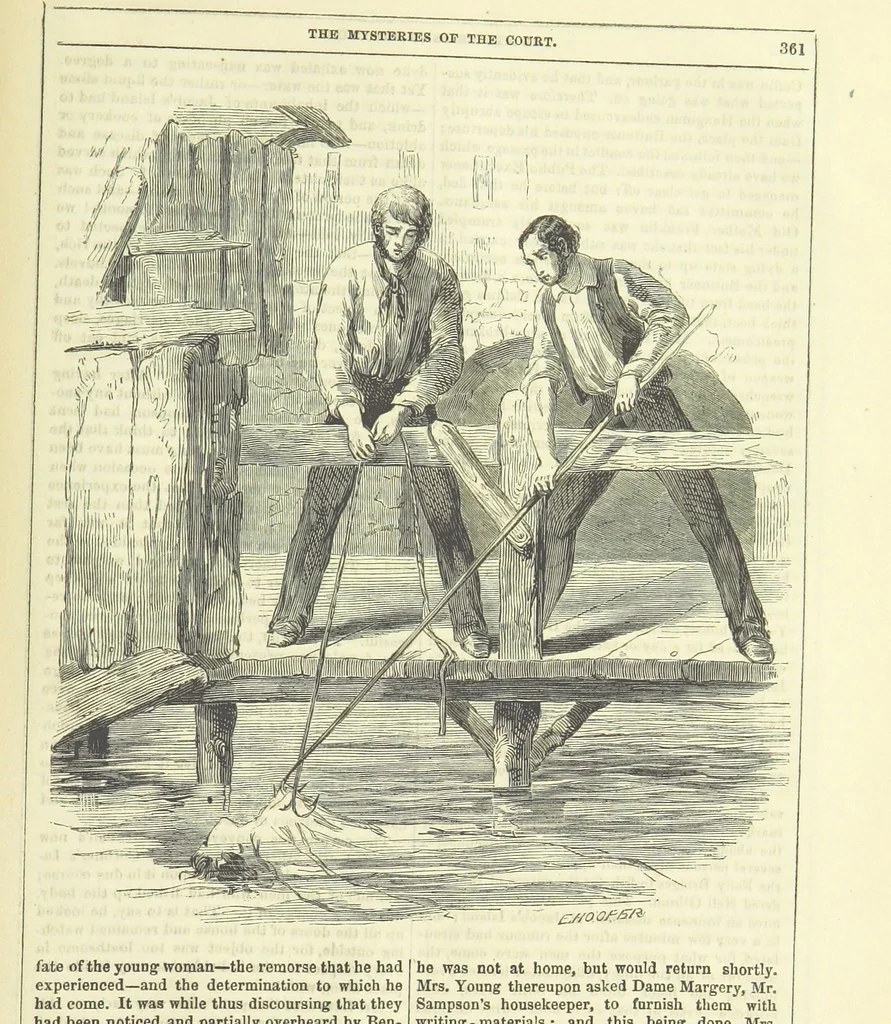 An illustration from The Mysteries of the Court of London ... With ... illustrations, 1849, leaf 377