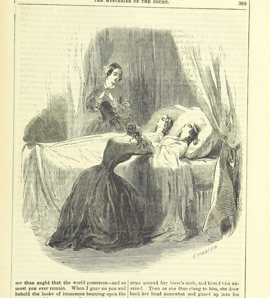 An illustration from The Mysteries of the Court of London ... With ... illustrations, 1849, leaf 409