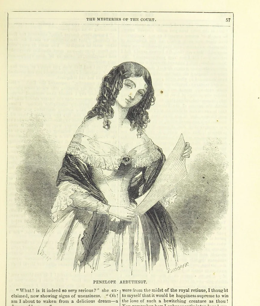 An illustration from The Mysteries of the Court of London ... With ... illustrations, 1849, leaf 73