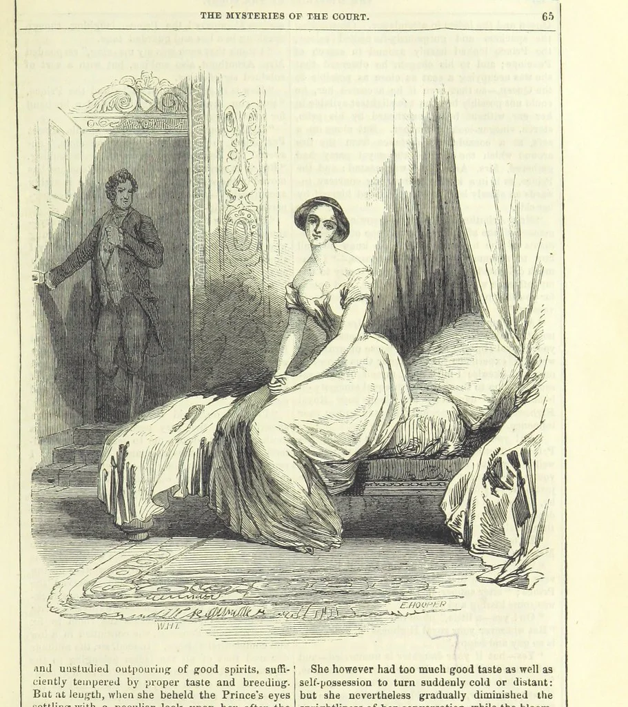 An illustration from The Mysteries of the Court of London ... With ... illustrations, 1849, leaf 81