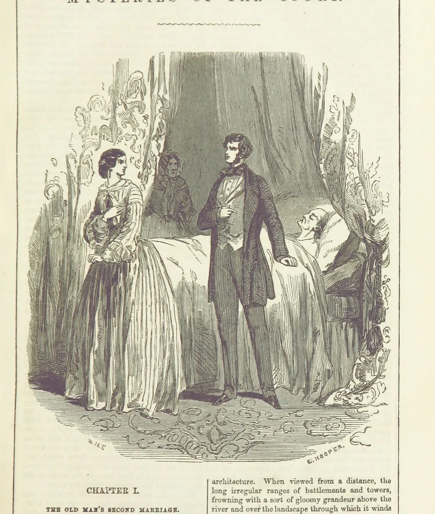 An illustration from The Mysteries of the Court of London ... With ... illustrations, 1849, leaf 17