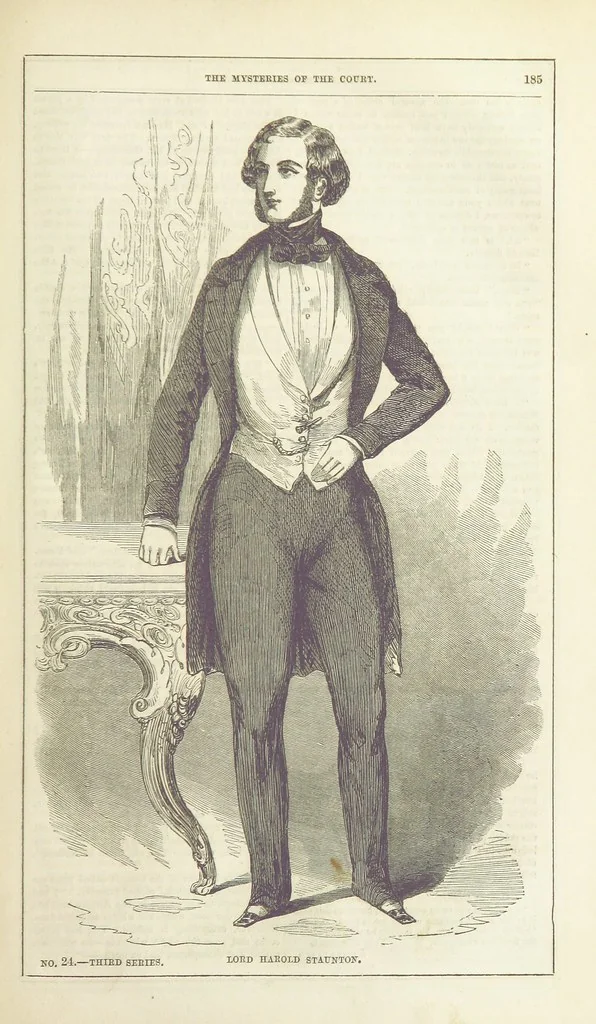 An illustration from The Mysteries of the Court of London ... With ... illustrations, 1849, leaf 201