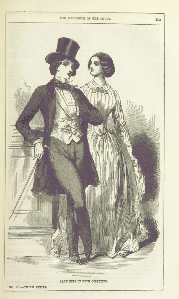An illustration from The Mysteries of the Court of London ... With ... illustrations, 1849, leaf 209
