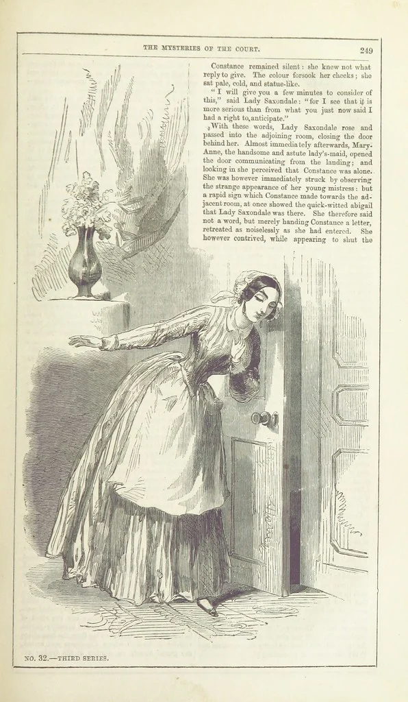 An illustration from The Mysteries of the Court of London ... With ... illustrations, 1849, leaf 265