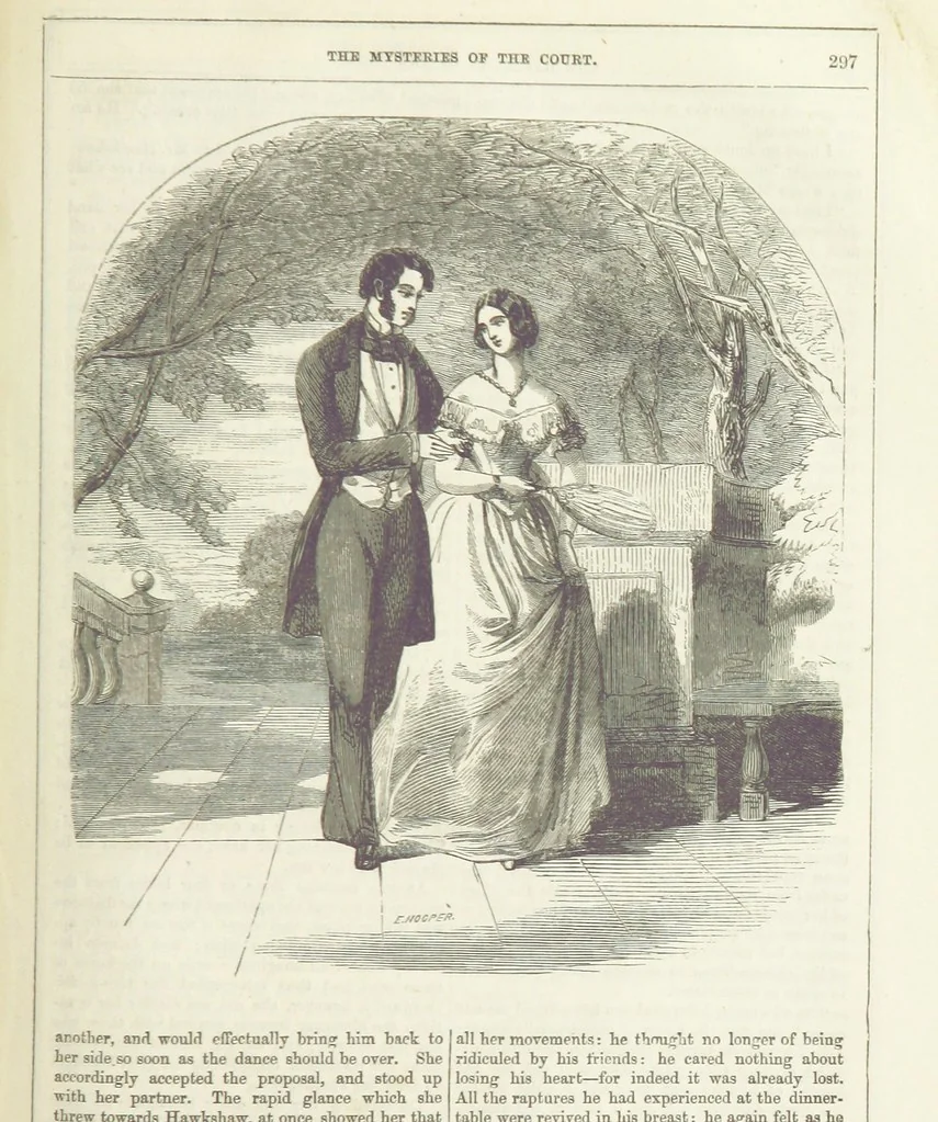 An illustration from The Mysteries of the Court of London ... With ... illustrations, 1849, leaf 313