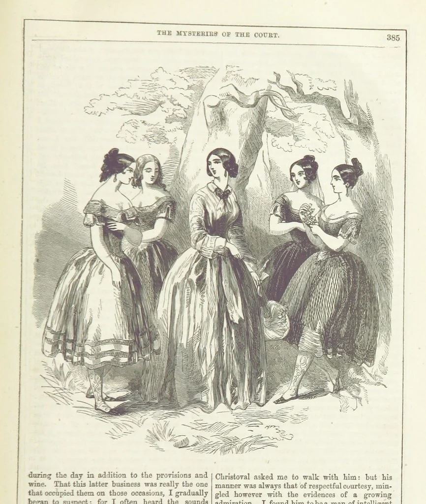 An illustration from The Mysteries of the Court of London ... With ... illustrations, 1849, leaf 401