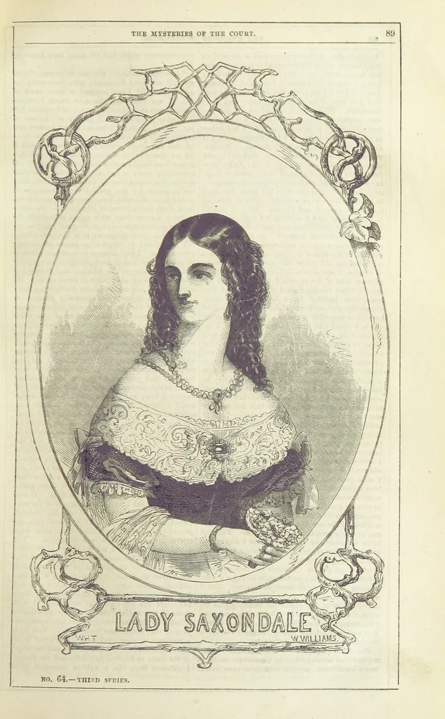 An illustration from The Mysteries of the Court of London ... With ... illustrations, 1849, leaf 105