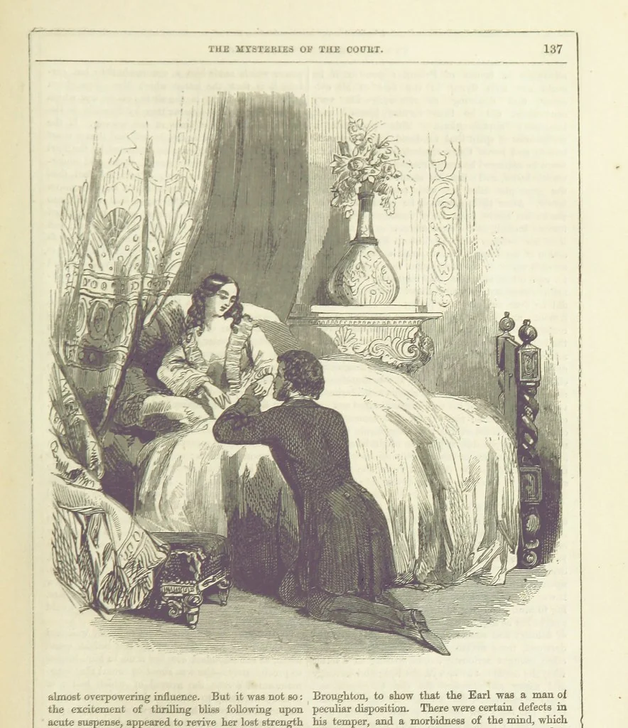 An illustration from The Mysteries of the Court of London ... With ... illustrations, 1849, leaf 153