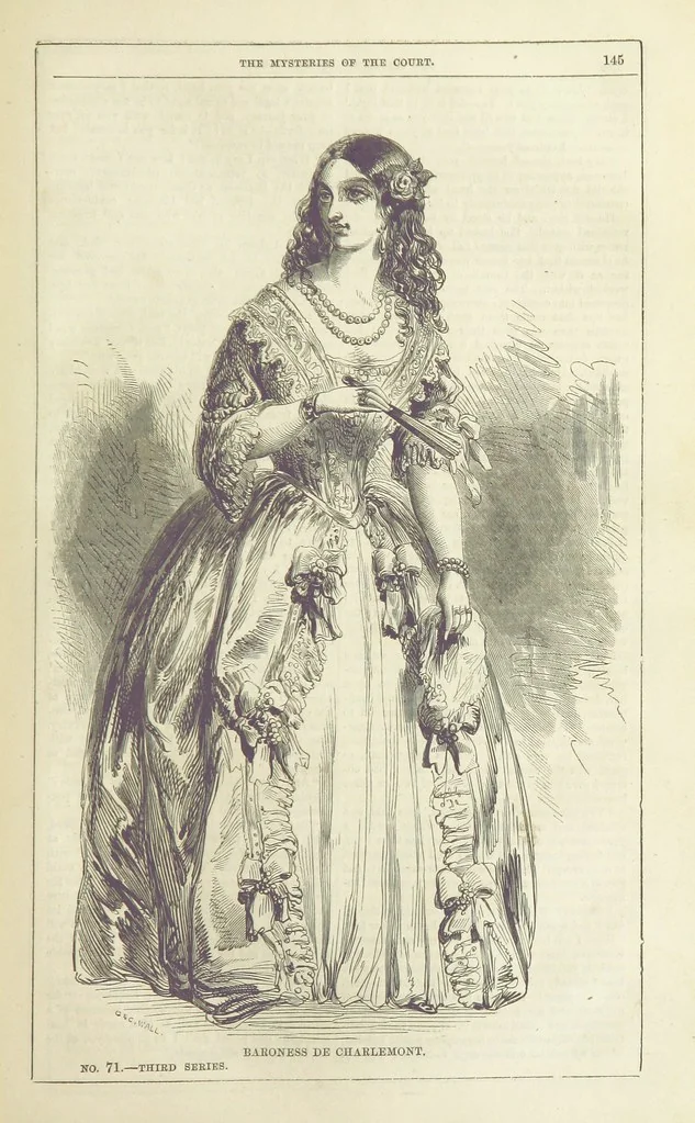 An illustration from The Mysteries of the Court of London ... With ... illustrations, 1849, leaf 161
