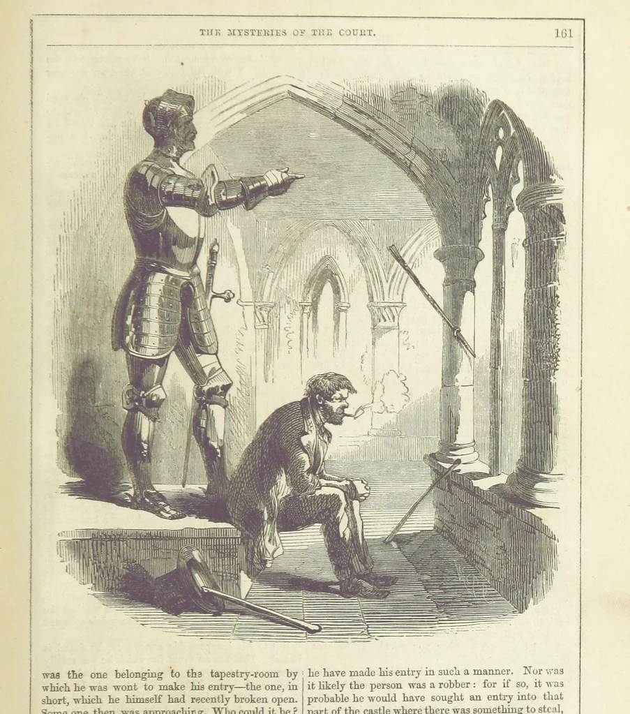 An illustration from The Mysteries of the Court of London ... With ... illustrations, 1849, leaf 177