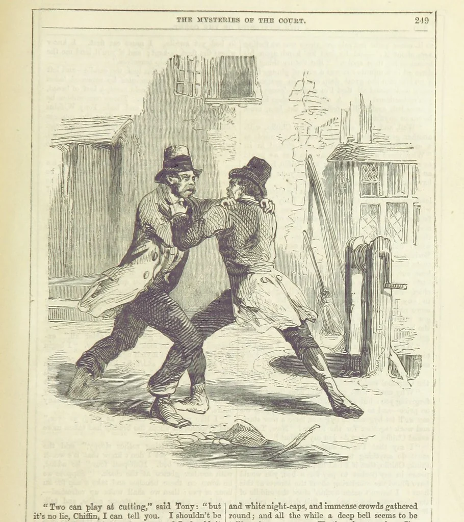 An illustration from The Mysteries of the Court of London ... With ... illustrations, 1849, leaf 265