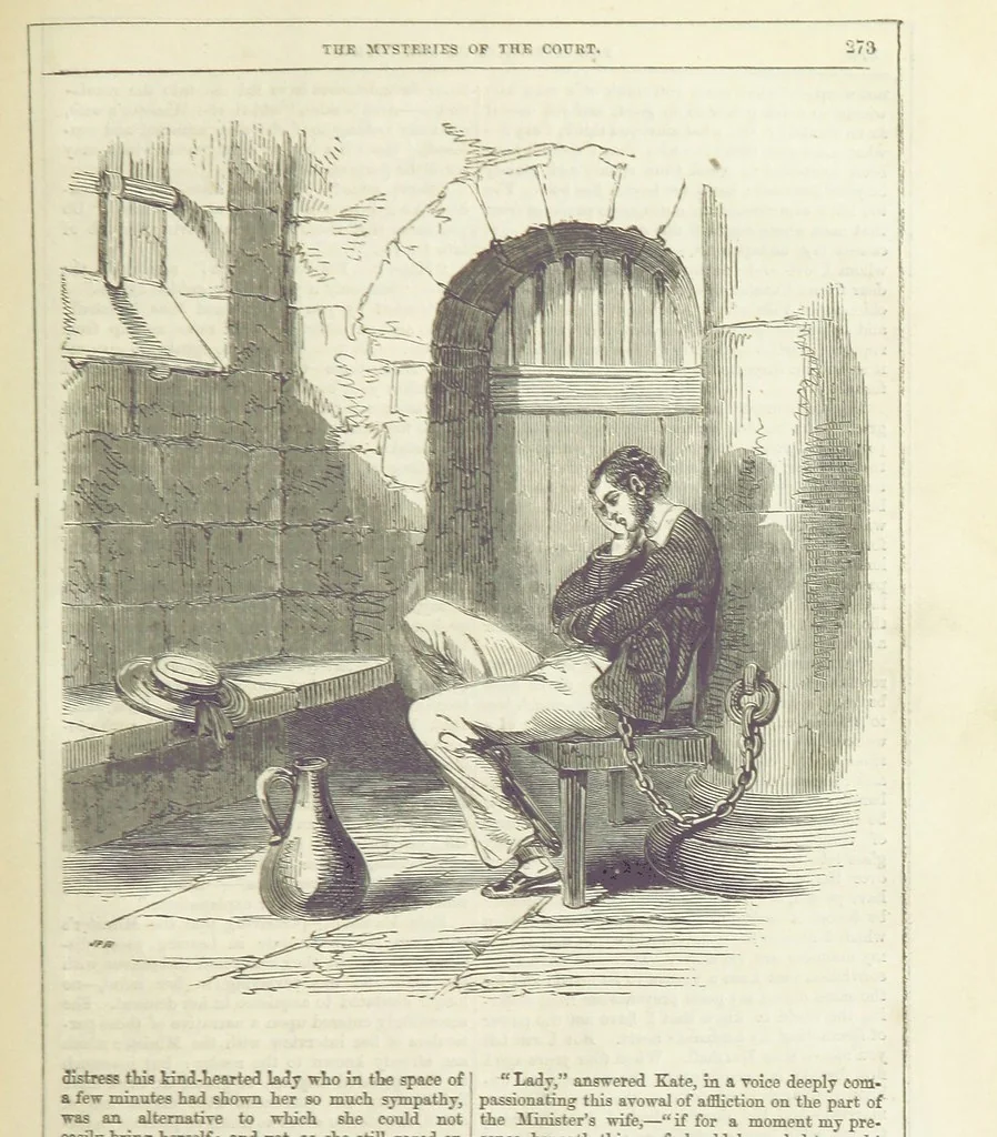 An illustration from The Mysteries of the Court of London ... With ... illustrations, 1849, leaf 289